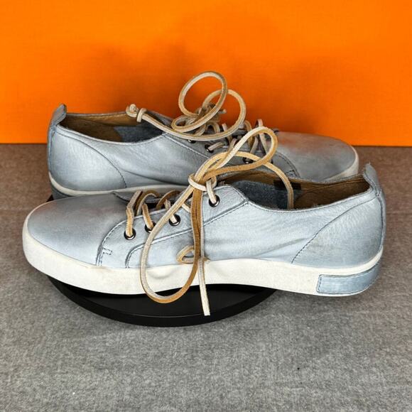 Blackstone JL21 Sky Blue Leather Sneaker Size EU 39 US‎ 9 - Picture 4 of 8